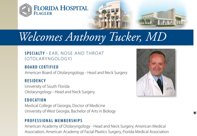 dr-anthony-tucker dr. anthony tucker ear nose and throat md florida hospital flagler palm coast