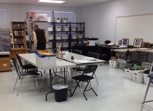 The Palm Coast Historical Society had barely gotten used to its space at Matanzas High School, which it will now vacate for a room at Holland Park. (Facebook)
