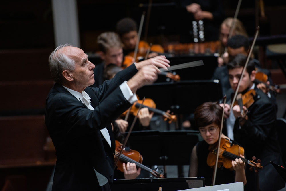 Anthony Hose, Director of Orchestras at Stetson University, will conduct the free holiday concert in Mount Dora’s Donnelly Park on Saturday, Dec. 2. (Stetson)