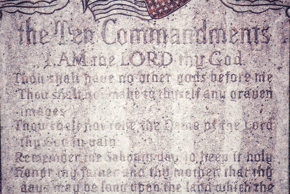 ten commandments