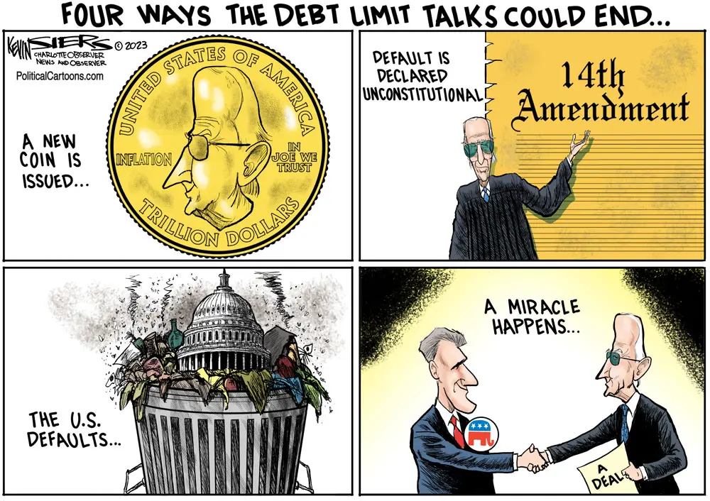 How the debt limit talks end by Kevin Siers, The Charlotte Observer
