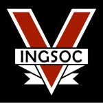 That familiar Orwellian look. (Wkimedia Commons)