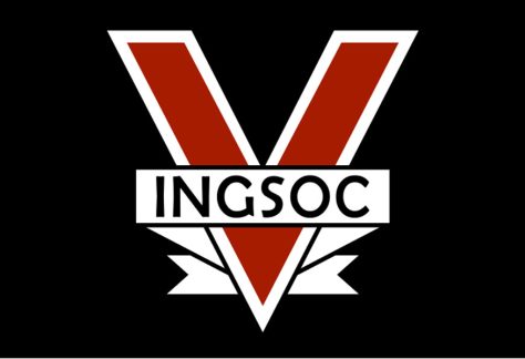 That familiar Orwellian look. (Wkimedia Commons)