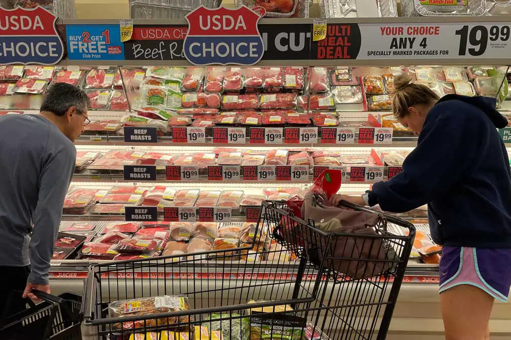 Food prices are soaring. (Jim Watson/AFP via Getty Images)