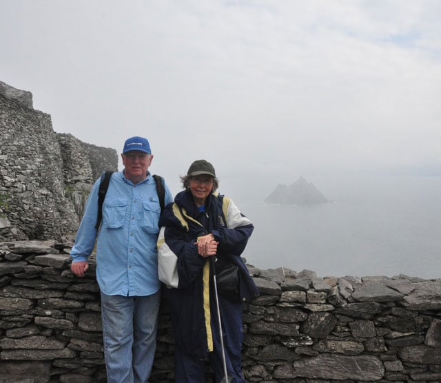 on Skellig Michael, 2014. (Mary McLachlin)