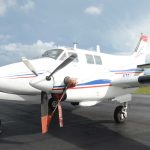 In the aftermath of Hurricane Irma's drenching in 2017, the state sent two planes, including the one above, to Flagler to help spray the county with pesticides and limit the infestation of mosquitoes. The East Fl;agler Mosquito Control District is coordinating the same effort, starting later this week, with planes flying and spraying next week. (© FlaglerLive)