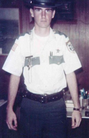  Sheriff Staly as an Explorer “Youth Deputy” as a 17-year old.