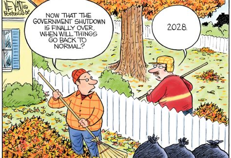 Back To Abnormal by Christopher Weyant, The Boston Globe