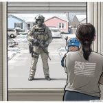 ICE & Border Patrol Operations Threaten Democracy by R.J. Matson, Portland