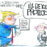 COVID Tests to Putin by John Darkow, Columbia Missourian