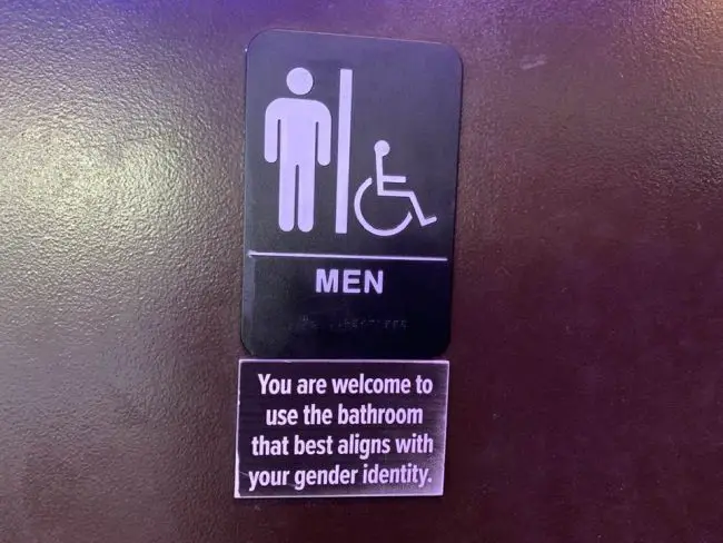ห้องน้ำที่เป็นกลางทางเพศ