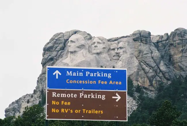 The rape of the Black Hills as tourist attraction and national pride. (© FlaglerLive)