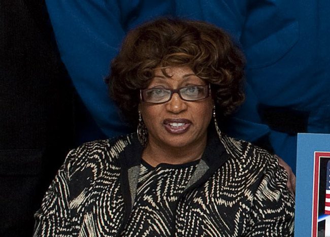 Corrine Brown in a 2010 photo at NASA. (NASA)