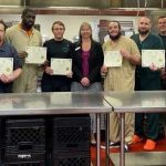 Culinary hraduates at the county jail. (FCSO)