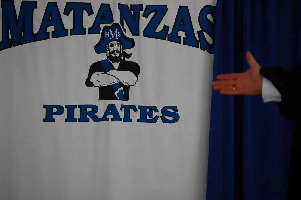 A student athlete has tested positive at Matanzas High School. (c FlaglerLive)