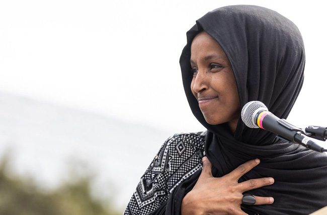 Rep. Ilhan Omar. (Paris Malone)