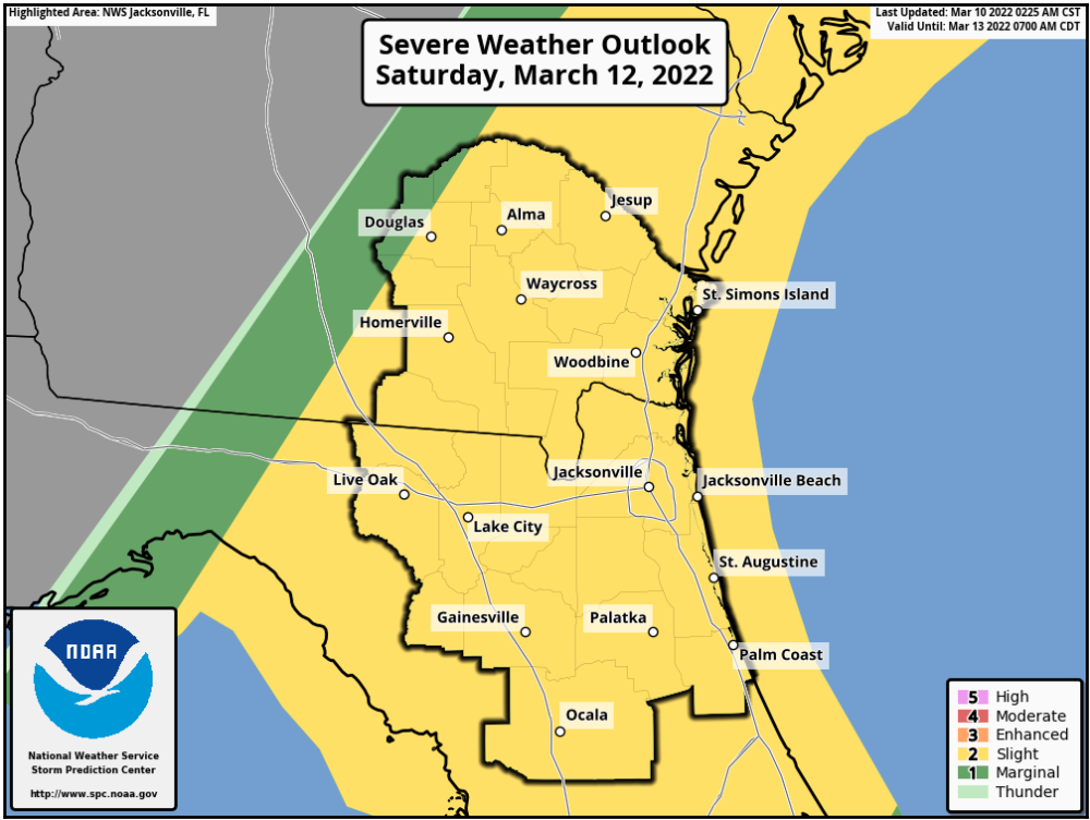 severe weather Saturday