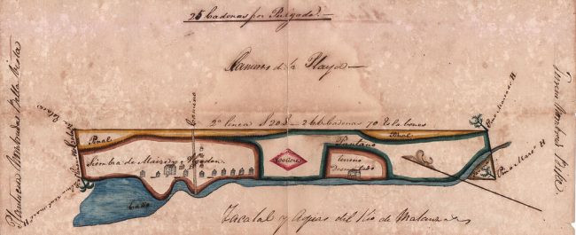 The Spanish land grant to Joseph Hernandez, who owned the Malacompra Plantation in the first half of the 19th century. (Flagler County Historical Society)