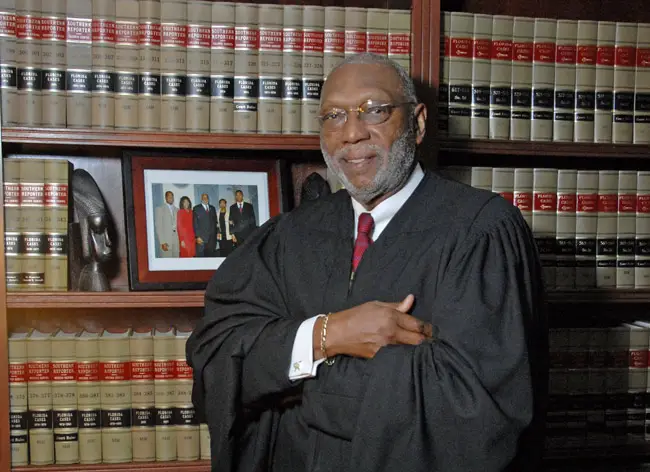 Justice James E.C. Perry has been on the Florida Supreme Court for 16 years. 