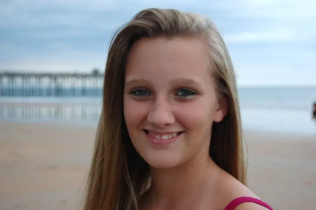 Kate Strickland is a Miss Junior Flagler County contestant in the 12 to 15 ...