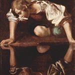 Caravaggio's "Narcissus" (1597–99)