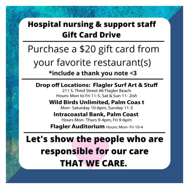 cline gift card health care workers pay it forward