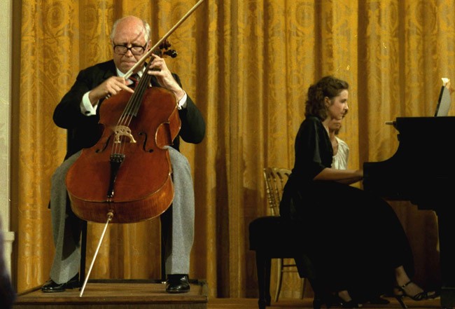 mstislav rostropovich bach