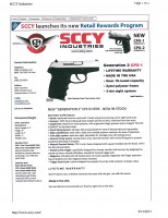 Click on the image for a pdf of the SCCY gun's specs. 