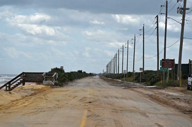 The open road. (© FlaglerLive) a1a florida