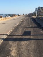 Expedited repairs to State Road A1A in Flagler Beach put the road reopening well ahead of schedule. Click on the image for larger view. (© FlaglerLive)