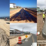 The look of ongoing construction on State Road A1A in Flagler Beach. (DOT)