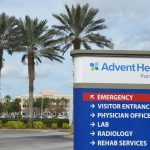AdventHealth Palm Coast is following state guidelines in limiting visitors, surgeries and procedures during the coronavirus emergency. (© FlaglerLive)