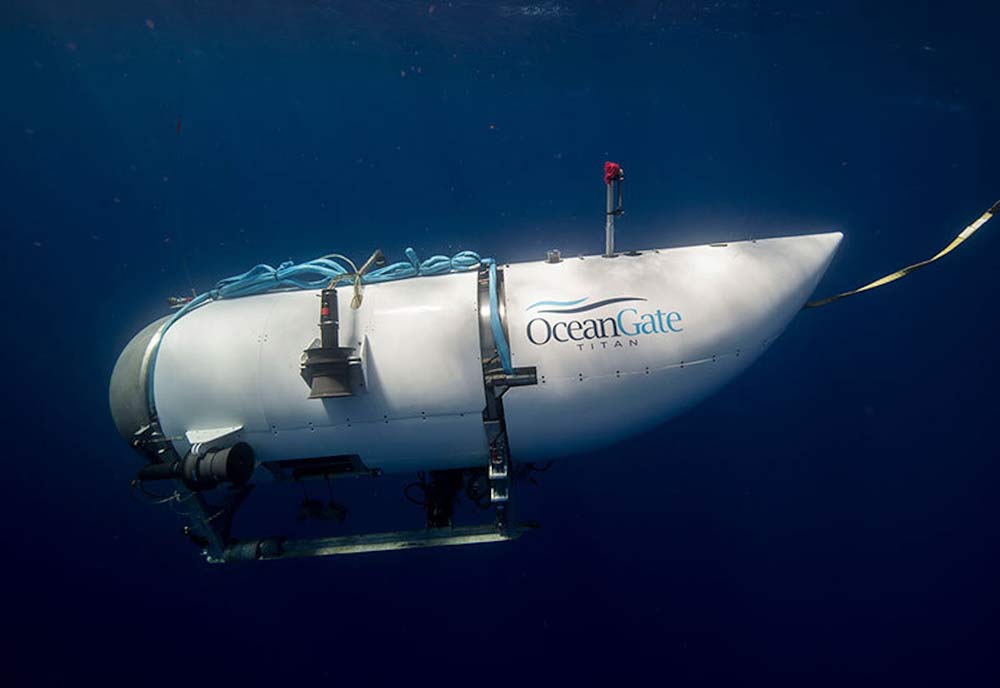 The Titan submersible imploded on a dive to visit the wreck of the Titanic in June 2023. 