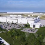 AURA AERO Inc. plans to open a manufacturing and assembly plant in Volusia County at the Daytona Beach International Airport. A rendering of the facility is pictured here. (Photo: AURA AERO Inc.)