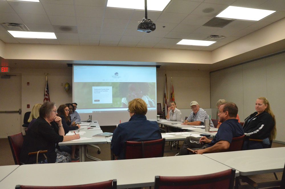 Flagler County's Affordable Housing Advisory Committee, meeting this morning in Bunnell, developed the revisions to the county's 1990 fair-housing ordinance over the past several months. The proposal goes before the County Commission likely in December. (© FlaglerLive)