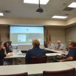 Flagler County's Affordable Housing Advisory Committee, meeting this morning in Bunnell, developed the revisions to the county's 1990 fair-housing ordinance over the past several months. The proposal goes before the County Commission likely in December. (© FlaglerLive)