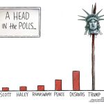 GOP Presidential Candidates by Adam Zyglis, The Buffalo News.