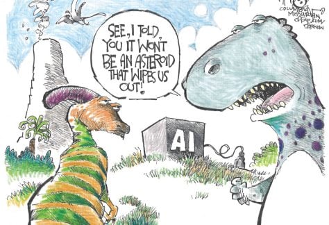 The coming extinction by John Darkow, Columbia Missourian