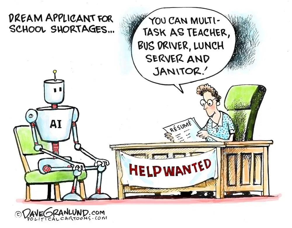 Schools help wanted by Dave Granlund, PoliticalCartoons.com