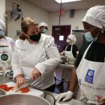 Alachua County school employees at work on Friday. (Facebook)