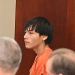 Alan Gabriel Jaramillo-Hernandez in court last November. He was sentenced to five years in prison today. (© FlaglerLive)