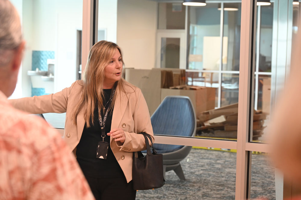 “Holly had a lot of hand in that and I give her credit for that,” said Donald O’Brien, the new chair of the Library Board of Trustees