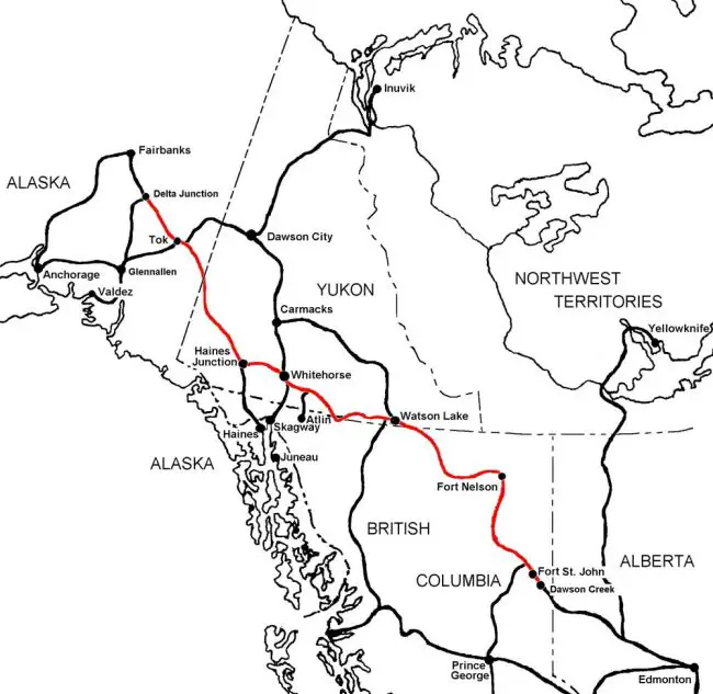 alaska alcan highway