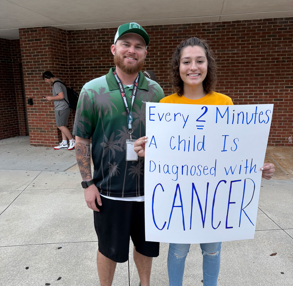 "Wherever there's a cause, I'll be there," Flagler Palm Coast High School Teacher of the Year Alex Giorganni might say in an echo of Tom Joad.