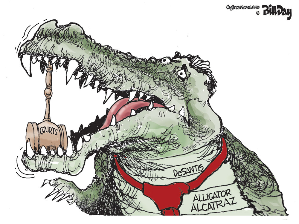 Aligator Alcatraz by Bill Day, FloridaPolitics.com