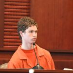 Nicholas Alo at his sentencing in 2023. (© FlaglerLive)