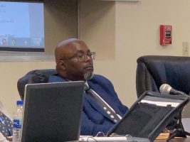 Bunnell City Manager Alvin Jackson is not in the most comfortable position. (© FlaglerLive)