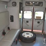 The interior of a new Flagler County Fire Rescue ambulance before it went into service. (© FlaglerLive)