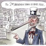 Second Amendment by Adam Zyglis, The Buffalo News.