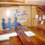 Not included in the principles of the Declaration: a replica of the interior of the slave ship Amistad. (Florida Memory)